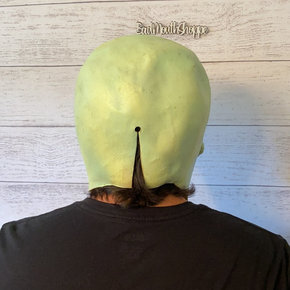 Vintage 90s The Paper Group UFO Alien Outer Space Halloween Costume Mask - Picture 4 of 8